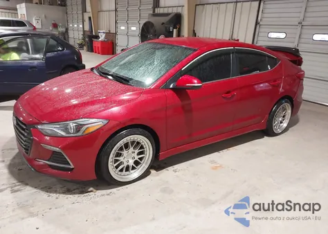 2017 Hyundai Elantra Sport z USA, uszkodzony, nr VIN KMHD04LB0HU336480